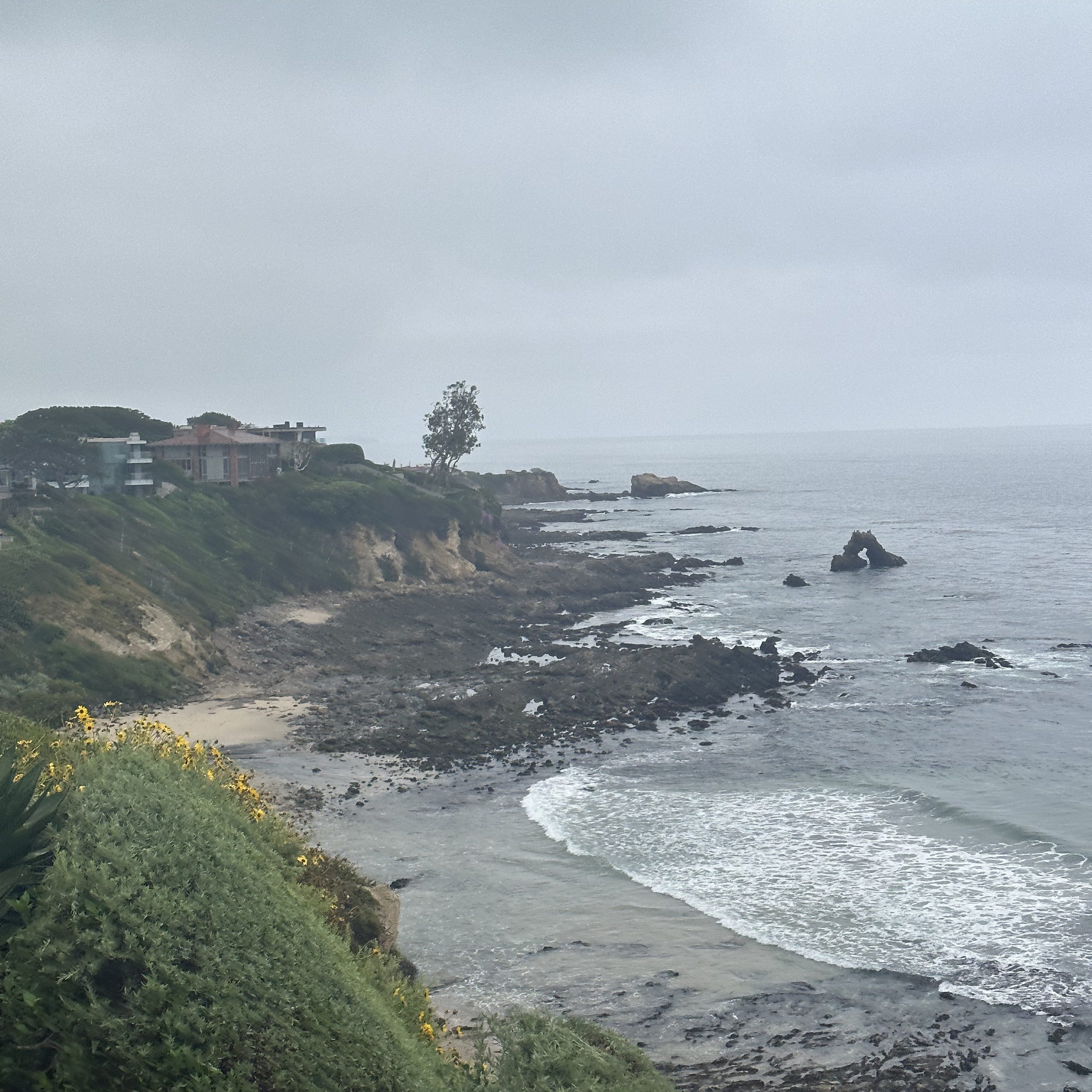 Tide Pooling alone, how to go tide pooling alone safely, should I tide pool alone? Tide pooling socal, deserted beach, corona del mar