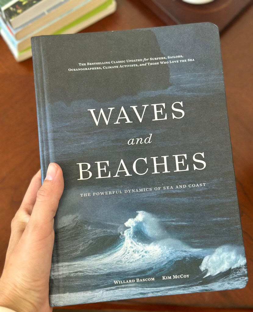 Book review, waves and beach, tide pooling books, reivews, ocean books, nature books